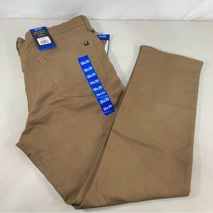 Banana Republic Men’s 5 Pocket Pant Stretch Slim Straight Tan 36Wx30L NWT